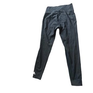 Adidas Black High Rise Athletic Leggings Women’s Size Large Compression Training